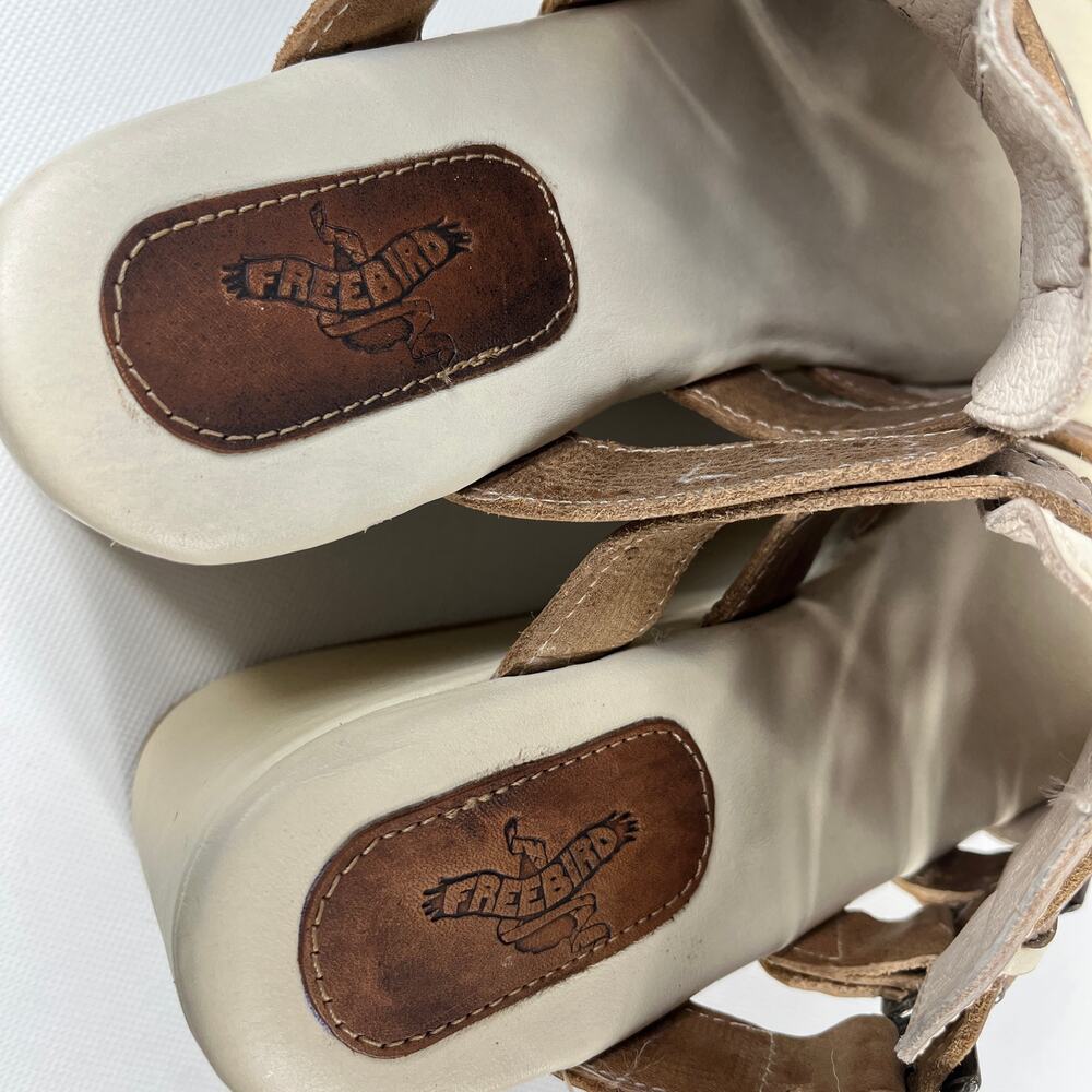 Freebird Landi Platform Sandals Leather - Picture 6 of 15